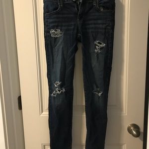 American Eagle ripped jeans
